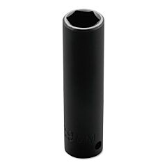 Proto® 6509Mh Torqueplus Metric Deep Impact Sockets 1/4 In, 1/4 In Drive, 9 Mm, 6 Points