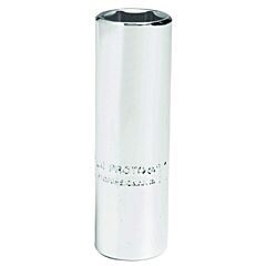 Proto® 4707Ltm Torqueplus Deep Sockets, 1/4 In Drive, 7 Mm, 12 Points