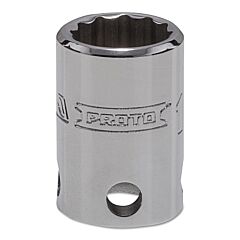 Proto® 5213M-Tt Tether-Ready Drive Deep Sockets, 3/8 In Drive, 13 Mm, 1 1/8 In L, 12 Points