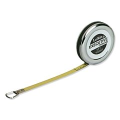 Lufkin® W606Pd Executive® Diameter Pocket Measuring Tapes, 1/4 In X 6 Ft, A19 Blade