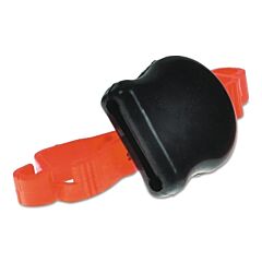Proto® Ppeglvpou Glove Tethers, 1 Compartment, Orange, Used W/ Belt, Rubber/Plastic