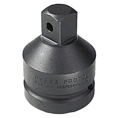 Proto® 7651 Impact Socket Adapter, 1/2 In Female Dr, 3/8 In Male Dr, 1-7/16 In L, Pin Lock
