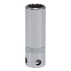 Proto® 5012M-Tt Tether-Ready Drive Deep Sockets, 3/8 In Drive, 12 Mm, 2 1/8 In L, 12 Points