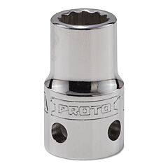 Proto® 5412M-Tt Tether-Ready Drive Deep Sockets, 1/2 In Drive, 12 Mm, 1 31/64 In L, 12 Points