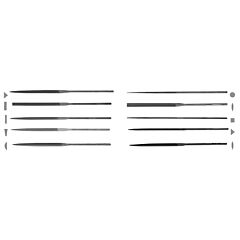 Nicholson® 38059 Slitting Needle File, 6-1/4 In, 0 Cut