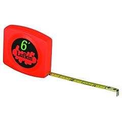 Lufkin® W6110 Pee Wee® Pocket Measuring Tapes, 1/4 In X 10 Ft