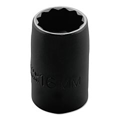 Proto® 7416Mt Torqueplus Metric Impact Sockets 1/2 In, 1/2 In Drive, 16 Mm, 12 Points