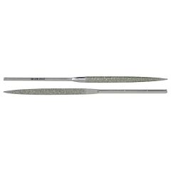 Nicholson® 37444 Swiss Pattern Half-Round Needle File, 5-1/2 In, 0 Cut