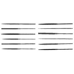 Nicholson® 37500 Swiss Pattern Knife Needle File, 5-1/2 In, Crossing, 0 Cut