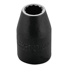 Proto® 7410Mt Torqueplus Metric Impact Sockets 1/2 In, 1/2 In Drive, 10 In, 12 Points
