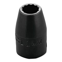 Proto® 7411Mt Torqueplus Metric Impact Sockets 1/2 In, 1/2 In Drive, 11 Mm, 12 Points