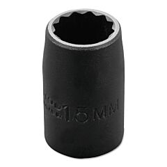 Proto® 7415Mt Torqueplus Metric Impact Sockets 1/2 In, 1/2 In Drive, 15 Mm, 12 Points