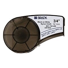Brady® 110895 Bmp®21 Plus Series B-430 Clear Polyester Component/Panel Label, 16 Ft L X 0.75 In W, Black On White