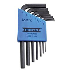 Proto® 4985 Metric Hex Key Sets, Hex Tip, Metric