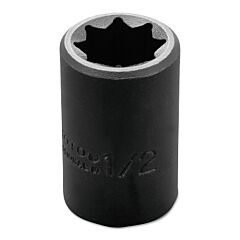 Proto® 7416S Torqueplus Impact Sockets, 1/2 In Drive, 1/2 In Opening, 8 Points