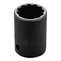 Proto® 7419Mt Torqueplus Metric Impact Sockets 1/2 In, 1/2 In Drive, 19 Mm, 12 Points