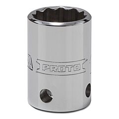 Proto® 5419M-Tt Tether-Ready Drive Deep Sockets, 1/2 In Drive, 19 Mm, 1 1/2 In L, 12 Points