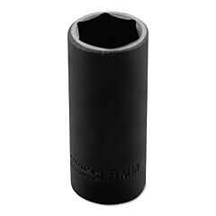 Proto® 6515Mh Torqueplus Metric Deep Impact Sockets 1/4 In, 1/4 In Drive, 15 Mm, 6 Points