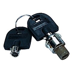 Kennedy 80403-200 Tubular Key High Security Lock Sets, Steel, Key No 200, Used With Roller Cabinets