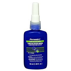 Permatex® 29050 Penetrating Grade Green Threadlockers, 50 Ml, 1/2 In Thread, Green