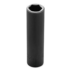 Proto® 7012M Torqueplus Metric Deep Impact Sockets 3/8 In, 3/8 In Drive, 12 Mm, 6 Points