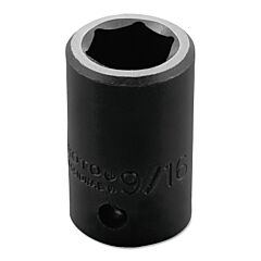 Proto® 7418H Torqueplus Impact Sockets, 1/2 In Drive, 9/16 In Opening, 6 Points