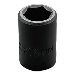 Proto® 7416M Torqueplus Metric Impact Sockets 1/2 In, 1/2 In Drive, 16 Mm, 6 Points