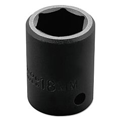 Proto® 7418M Torqueplus Metric Impact Sockets 1/2 In, 1/2 In Drive, 18 Mm, 6 Points