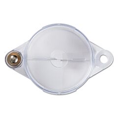Brady® 145581 Clear Gate Valve Lockouts, 0.375 In Dia. Shackle, 4.7W X 1.4H, Transparent