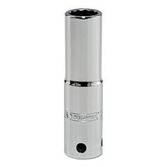Proto® 5318-Tt Tether-Ready Drive Deep Sockets, 1/2 In Drive, 9/16 In, 3 1/4 In L, 12 Points