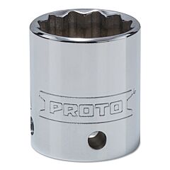 Proto® 5432-Tt Tether-Ready Drive Deep Sockets, 1/2 In Drive, 1 In, 1 9/16 In L, 12 Points