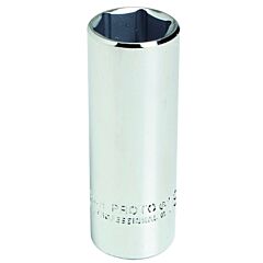 Proto® 5020M Torqueplus Metric Deep Sockets 3/8 In, 3/8 In Drive, 20 Mm, 12 Points