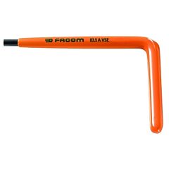 Facom® Fm-83.10Avse Insulated Hex Keys, 10 Mm, 4 29/32 In (Closed); 5.100 In Long
