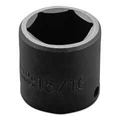 Proto® 7230H Torqueplus Impact Sockets 3/8 In, 3/8" Dr, 15/16 In, 6 Pt