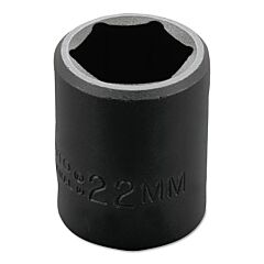 Proto® 7422M Torqueplus Metric Impact Sockets 1/2 In, 1/2 In Drive, 22 Mm, 6 Points