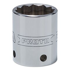 Proto® 5427M-Tt Tether-Ready Drive Deep Sockets, 1/2 In Drive, 27 Mm, 1 43/64 In L, 12 Points