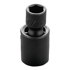 Proto® 74276P Drive Universal Impact Sockets, 9/16 In Drive, 27/32 In, 2 19/32 In L, 6 Points