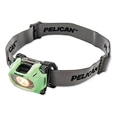 Pelican 027500-0160-247 Color Correction Led Headlight, 3-Aaa Alkaline, High 72/Low 36 Lumens, Photoluminescent