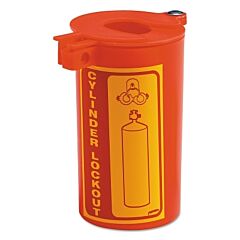 Brady® Lm023E Gas Cylinder Lockouts, 0.34 In Dia. Shackle, 3.47W X 6.25H, Red