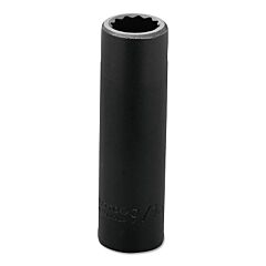 Proto® 7318 Torqueplus Deep Impact Sockets 1/2 In, 1/2 In Drive, 9/16 In, 12 Points
