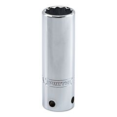 Proto® 5324-Tt Tether-Ready Drive Deep Sockets, 1/2 In Drive, 3/4 In, 3 1/4 In L, 12 Points