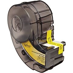 Brady® X-7-422 Idxpert Labels, 1/2 In X 1/2 In, Gloss, Black On White