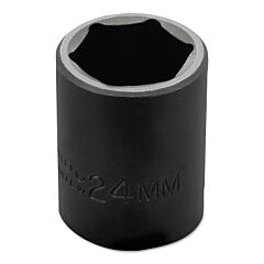 Proto® 7424M Torqueplus Metric Impact Sockets 1/2 In, 1/2 In Drive, 24 Mm, 6 Points