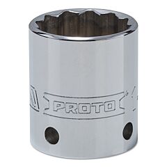 Proto® 5436-Tt Tether-Ready Drive Deep Sockets, 1/2 In Drive, 1 1/8 In, 1 3/4 In L, 12 Points