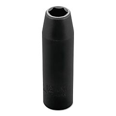 Proto® 7312Mht Torqueplus Thin Wall Deep Impact Sockets, 1/2 In Drive, 12 Mm, 6 Point