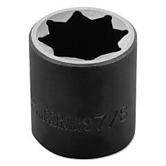 Proto® 7428S Torqueplus Impact Sockets, 1/2 In Drive, 7/8 In Opening, 8 Points