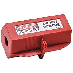 Brady® 65675 Plug Lockouts, 220V/500V, Red