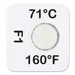 Tempil° 26256 Series 21 Tempilabel Temperature Indicating Label, 160°F