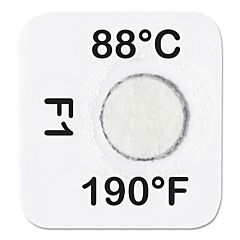 Tempil° 26259 Series 21 Tempilabel Temperature Indicating Label, 190°F