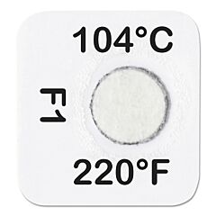 Tempil° 26262 Series 21 Tempilabel Temperature Indicating Label, 220°F